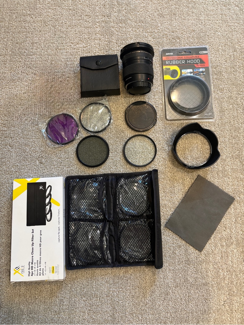 Promaster 11-18mm Canon Lens + 77mm Filter Accessory Kit